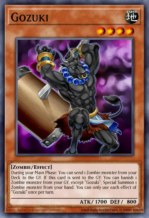 Gozuki trading card