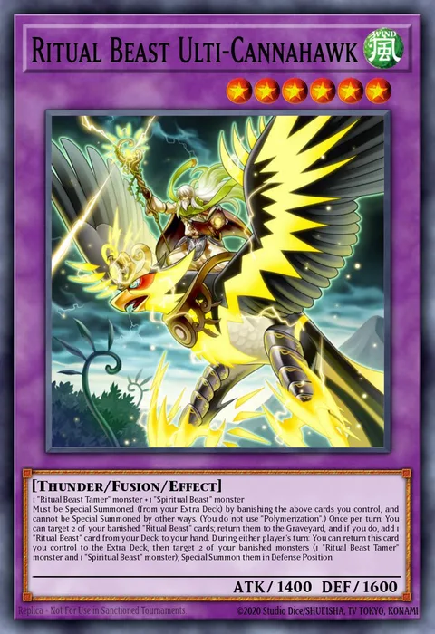 Ritual Beast Ulti-Cannahawk trading card