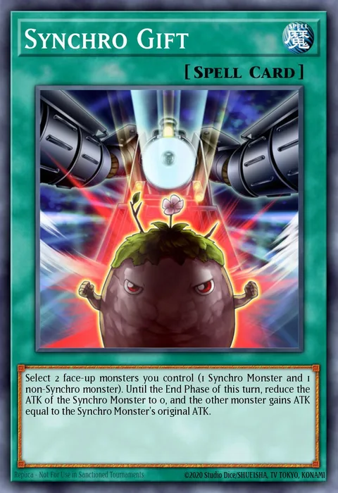 Synchro Gift trading card