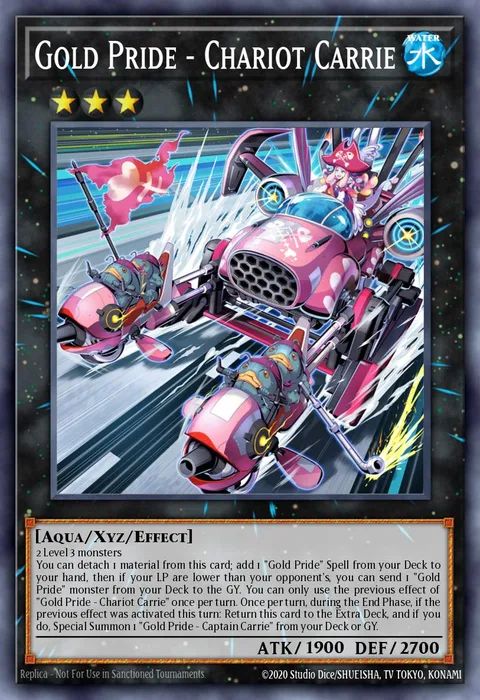 Gold Pride - Chariot Carrie trading card