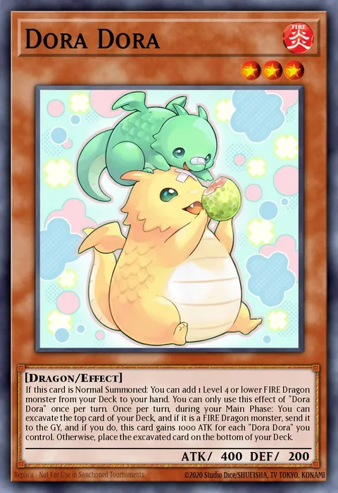 Dora Dora trading card