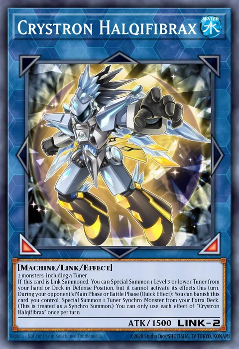 Crystron Halqifibrax trading card