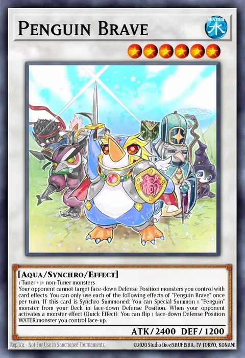 Penguin Brave trading card