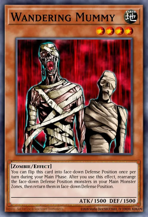Wandering Mummy trading card