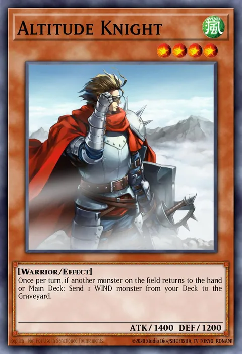 Altitude Knight trading card