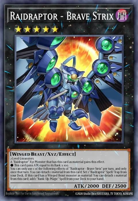 Raidraptor - Brave Strix trading card