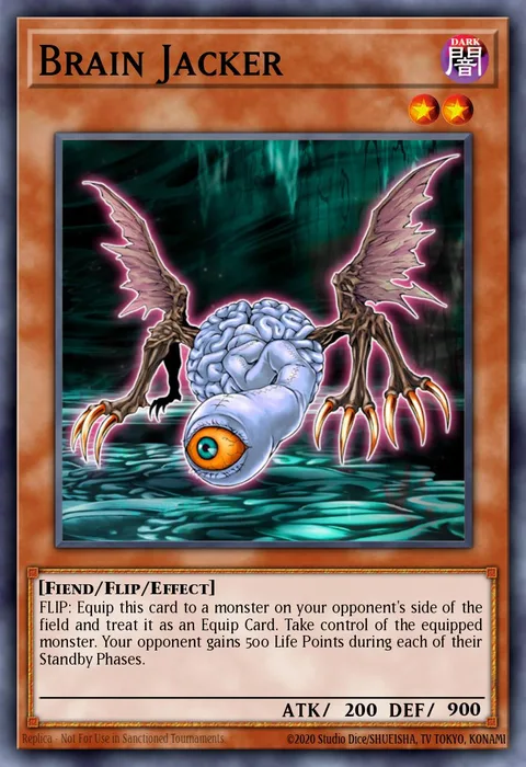 Brain Jacker trading card