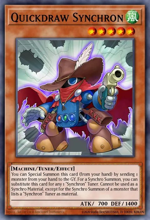 Quickdraw Synchron trading card