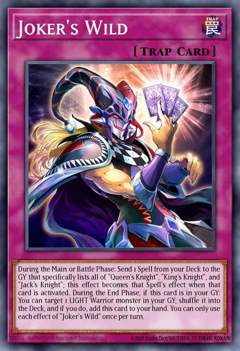 Joker's Wild trading card