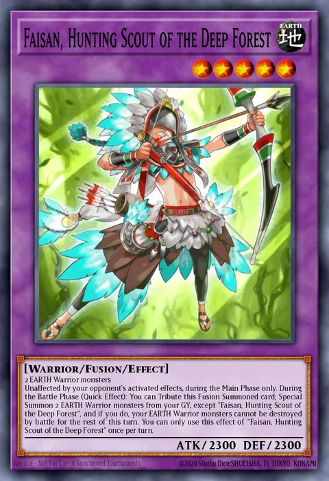 Faisan, Hunting Scout of the Deep Forest trading card