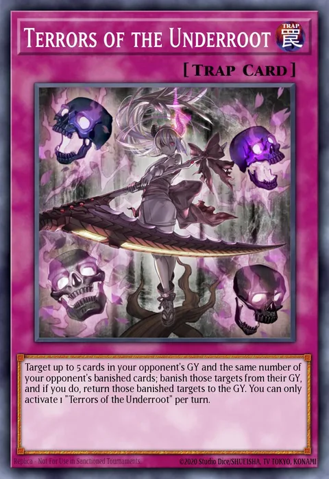 Terrors of the Underroot trading card