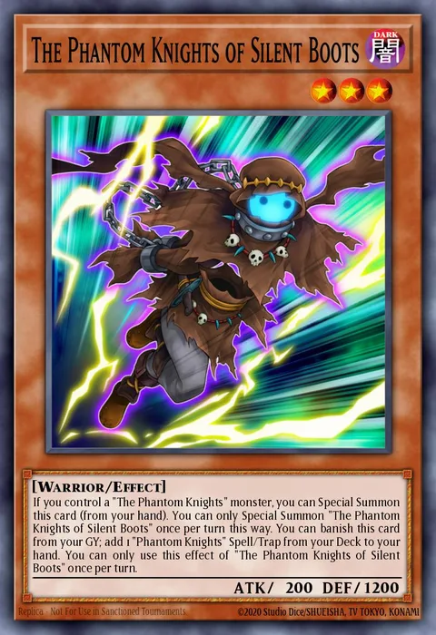 The Phantom Knights of Silent Boots trading card