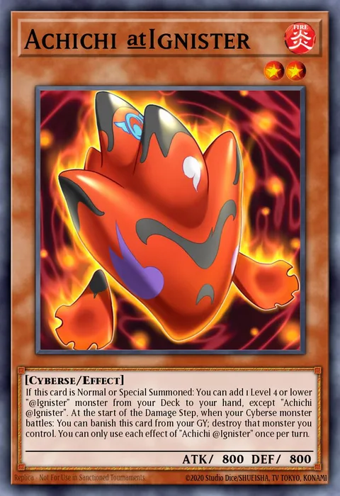 Achichi @Ignister trading card