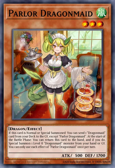 Parlor Dragonmaid trading card