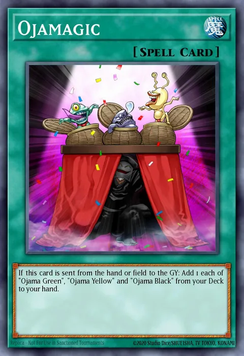 Ojamagic trading card