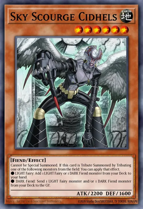 Sky Scourge Cidhels trading card