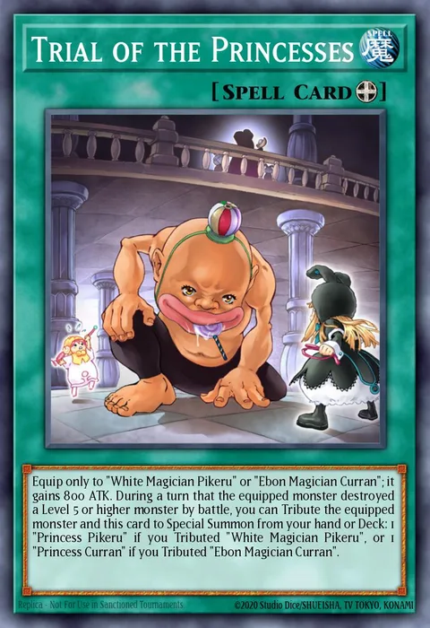 Trial of the Princesses trading card