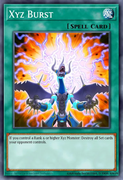 Xyz Burst trading card