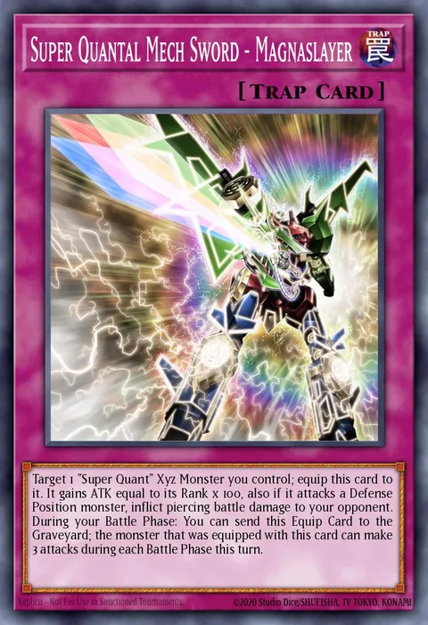 Super Quantal Mech Sword - Magnaslayer trading card