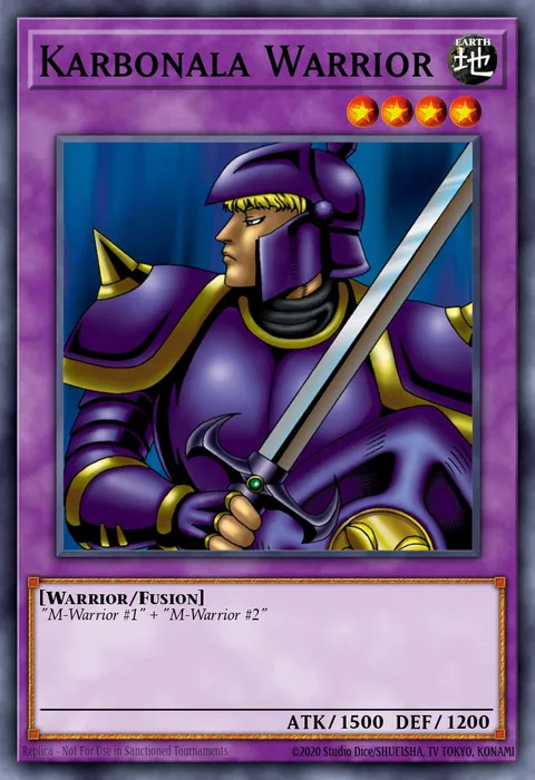 Karbonala Warrior trading card