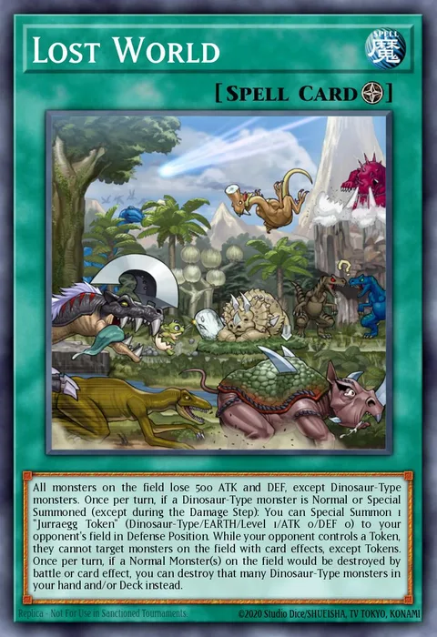 Lost World trading card