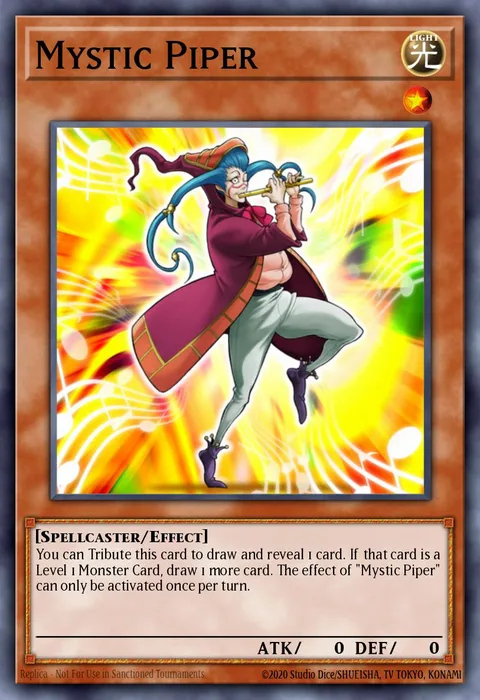 Mystic Piper trading card