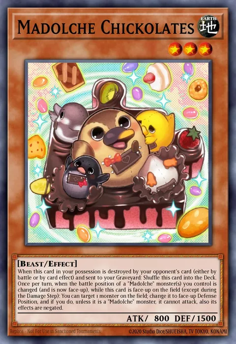 Madolche Chickolates trading card