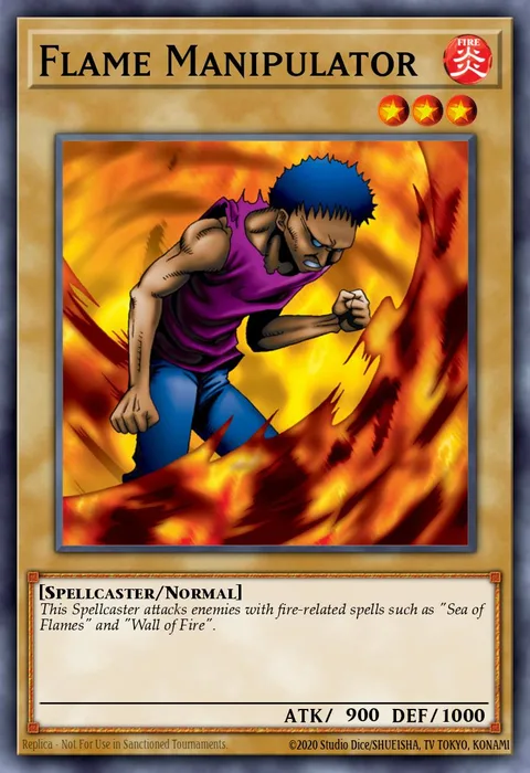 Flame Manipulator trading card