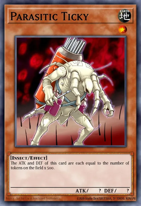 Parasitic Ticky trading card