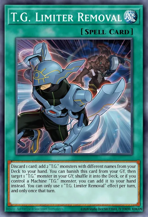 T.G. Limiter Removal trading card