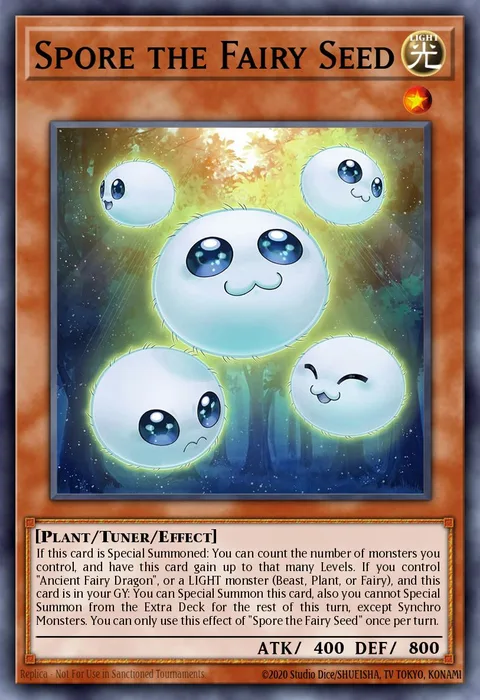 Spore the Fairy Seed trading card