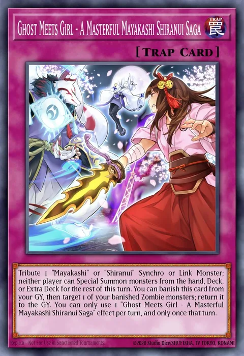 Ghost Meets Girl - A Masterful Mayakashi Shiranui Saga trading card