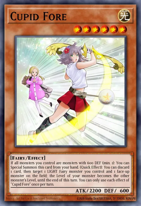 Cupid Fore trading card