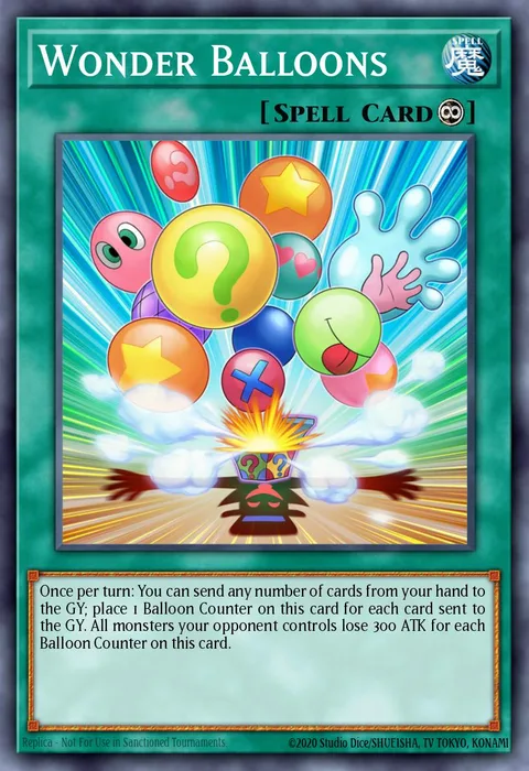 Wonder Balloons trading card