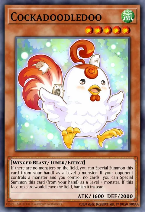 Cockadoodledoo trading card