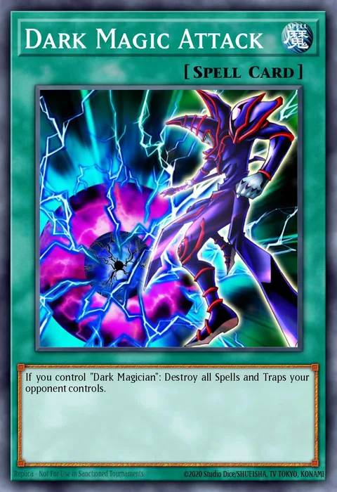 Dark Magic Attack trading card