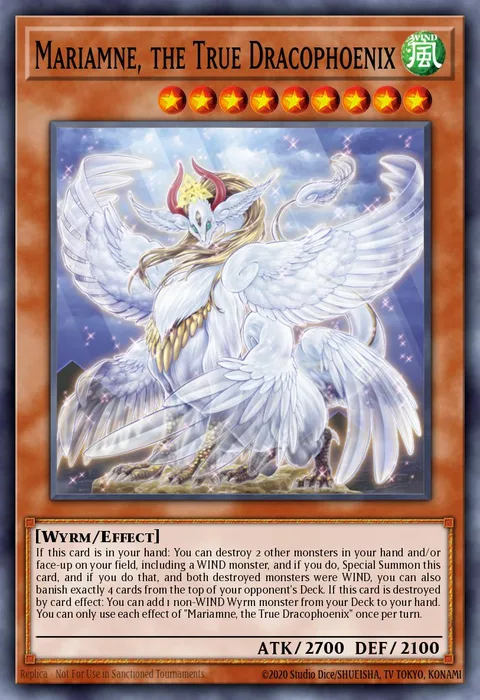 Mariamne, the True Dracophoenix trading card