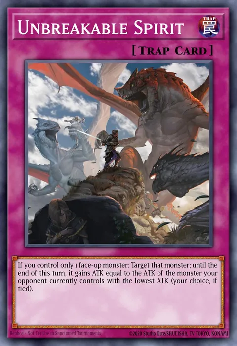 Unbreakable Spirit trading card