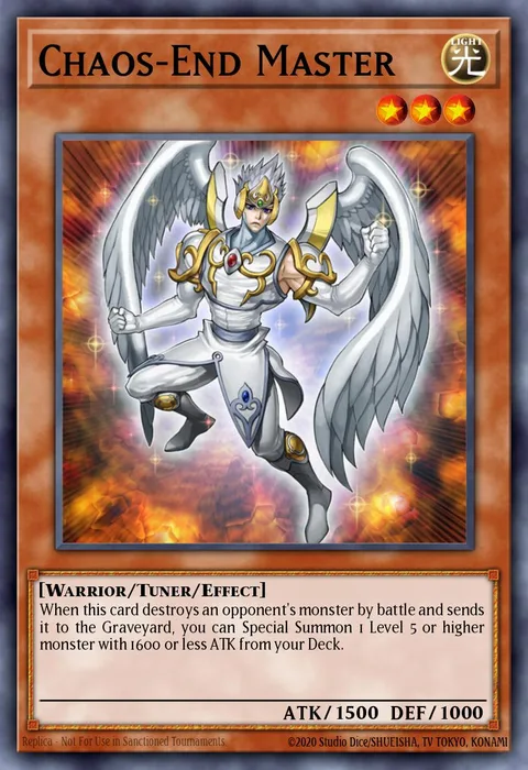 Chaos-End Master trading card