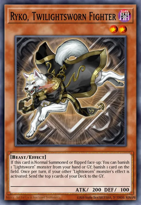 Ryko, Twilightsworn Fighter trading card
