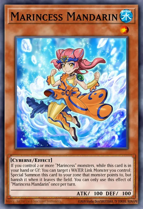 Marincess Mandarin trading card