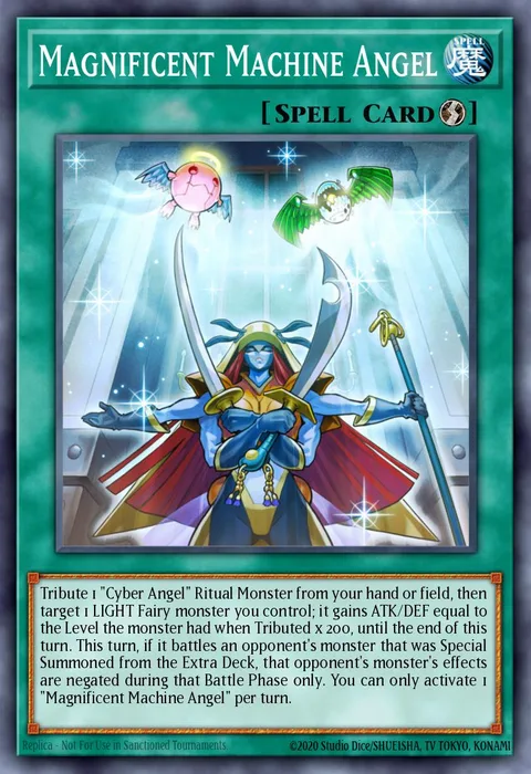 Magnificent Machine Angel trading card