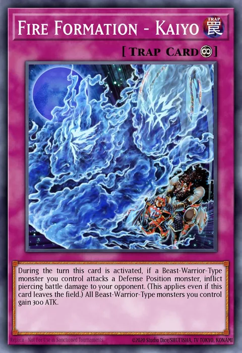 Fire Formation - Kaiyo trading card