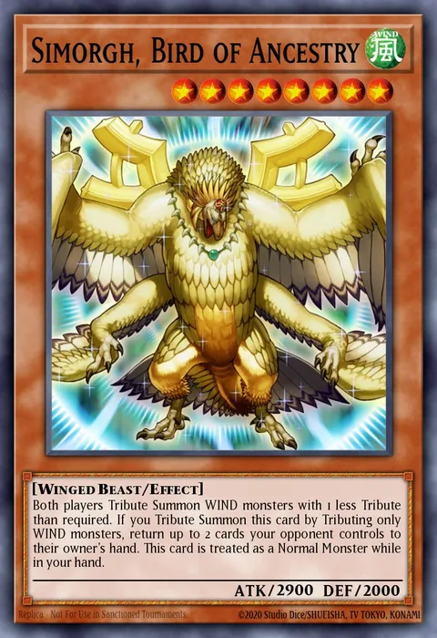 Simorgh, Bird of Ancestry trading card
