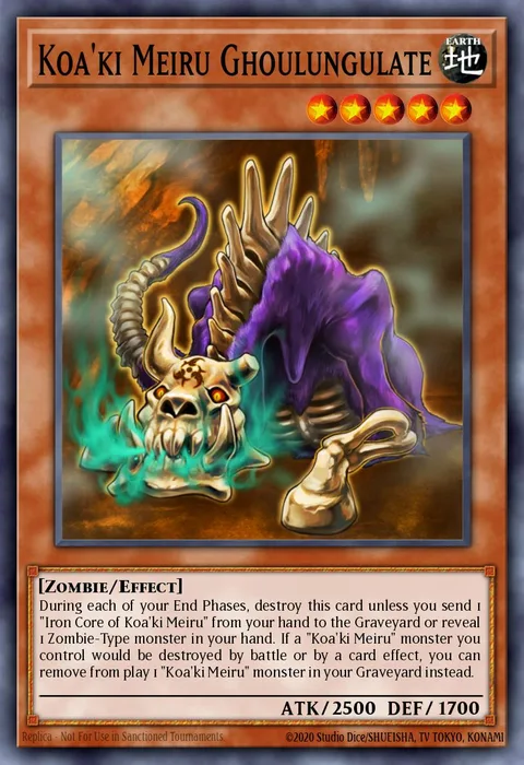 Koa'ki Meiru Ghoulungulate trading card