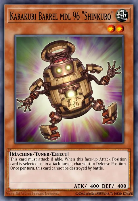 Karakuri Barrel mdl 96 "Shinkuro" trading card