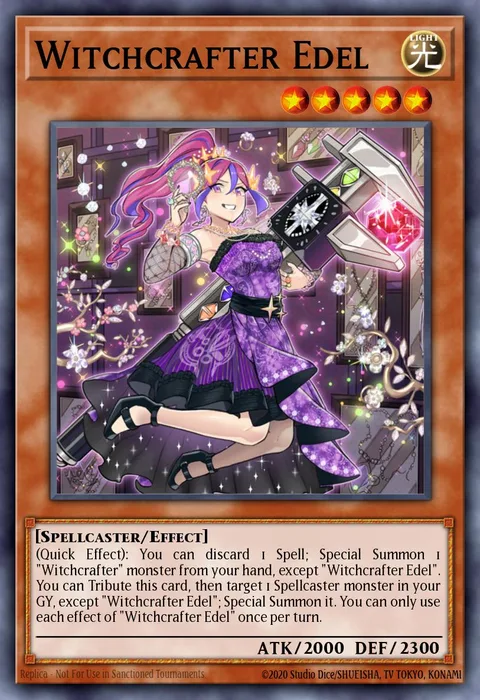 Witchcrafter Edel trading card
