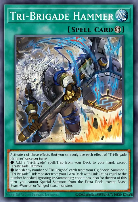 Tri-Brigade Hammer trading card