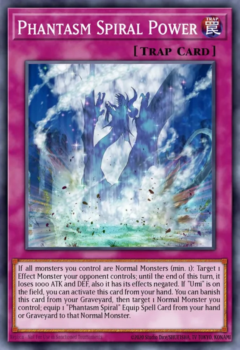 Phantasm Spiral Power trading card