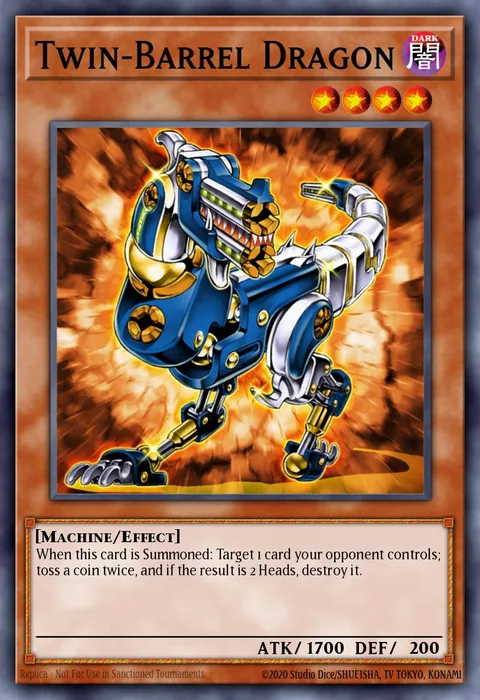 Twin-Barrel Dragon trading card